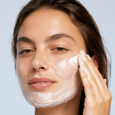1. Clean face