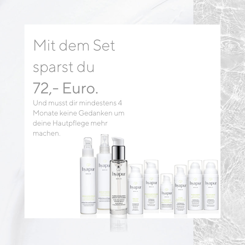 mit dem Set sparst du gegenüber dem Einzelkauf