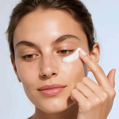 3. Apply optional serum and/or eye cream