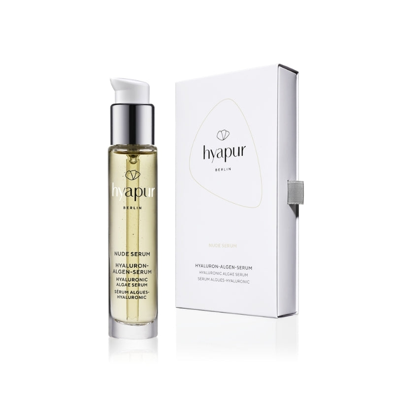 hyapur® Berlin Hyaluron-Algen-Serum Anti-Aging Nude Serum 15ml für widerstandsfähige Haut